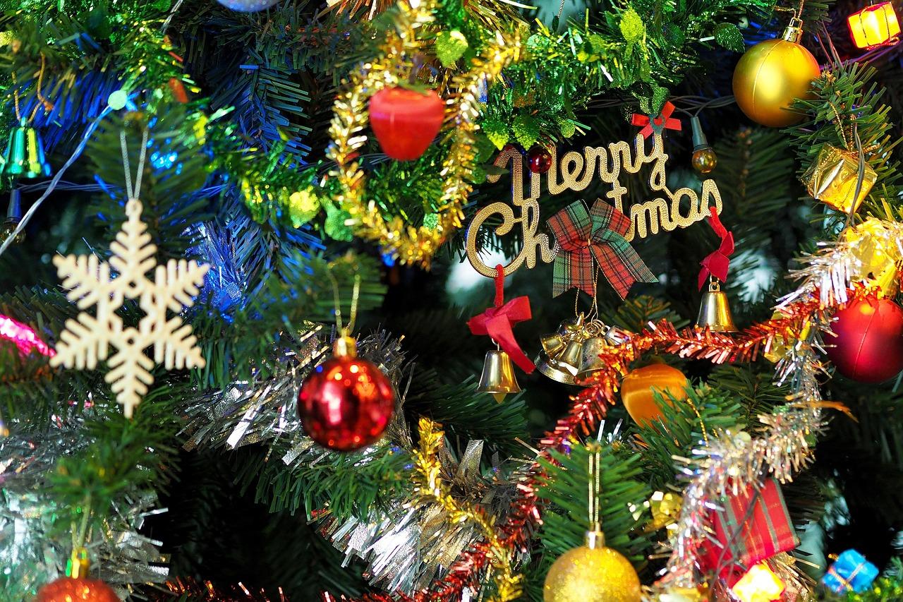 ferris wheel christmas tree with train and village temu