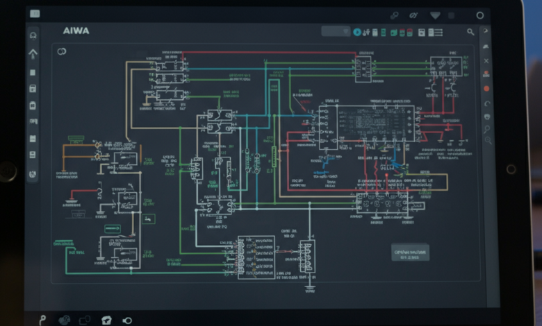 cr-la60 aiwa diagrama electrico