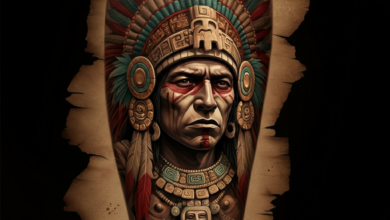 aztec warrior tattoo