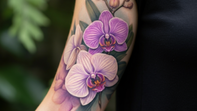 orchid tattoo